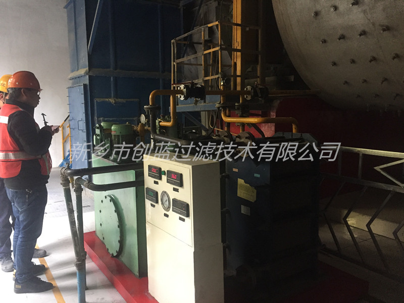 2019年3月1日新鄉創藍過濾公司技術及銷售人員赴客戶現場測繪(圖1)