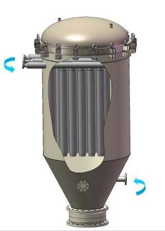微孔過濾器內(nèi)部結(jié)構(gòu)圖
